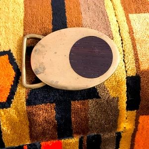 Vintage Brass Belt Buckle